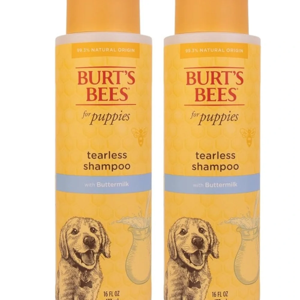 Burt's Bees Tearless Puppy Shampoo -with buttermilk (2) bottles